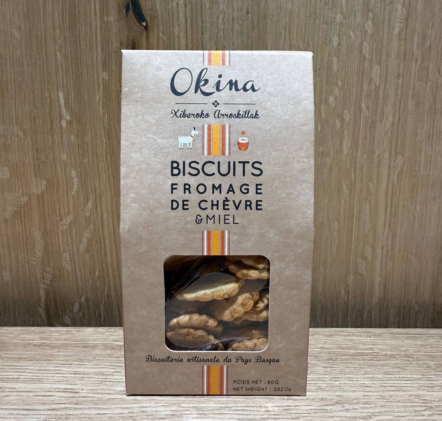 Biscuits Okina Chevre Me Arra